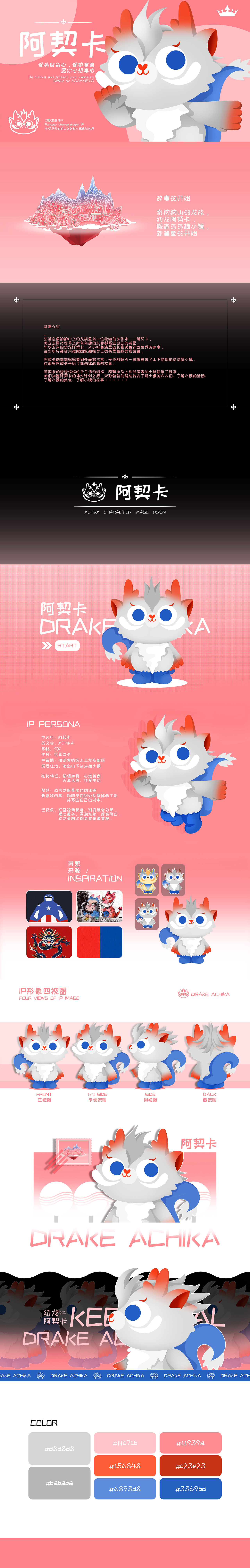 2024龙年IP——幼龙使者阿契卡 | 开心点~保护童真~