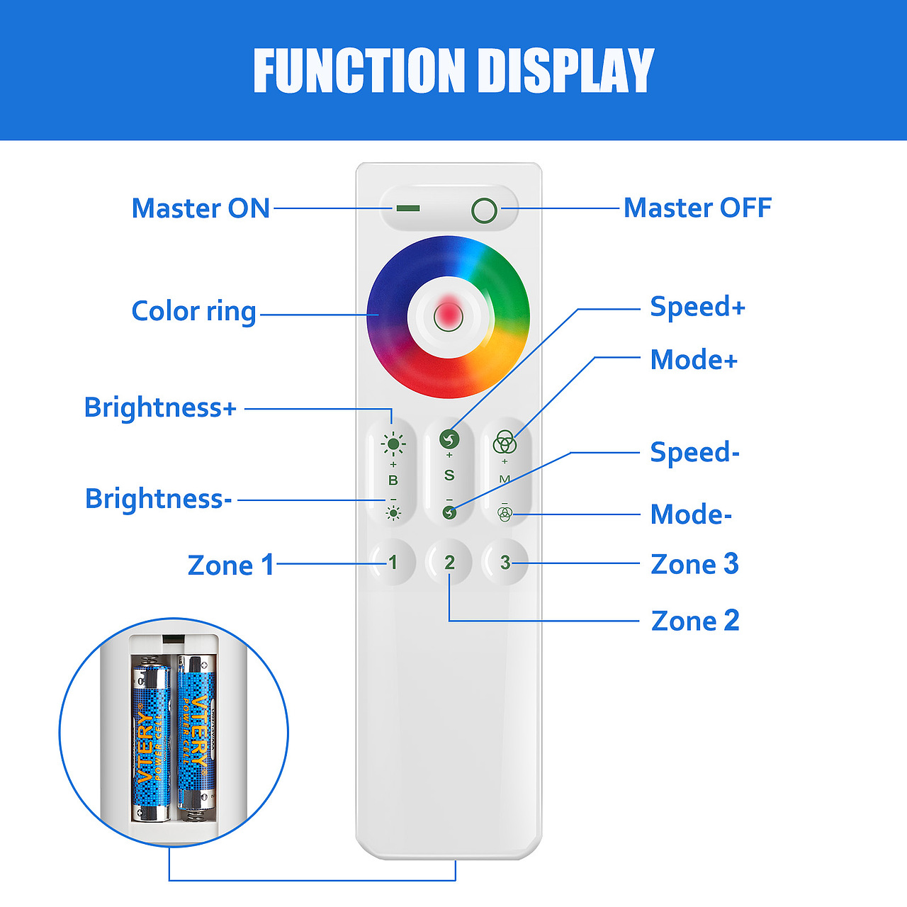 亚马逊3C用品调光器LED变色精修设计摄影