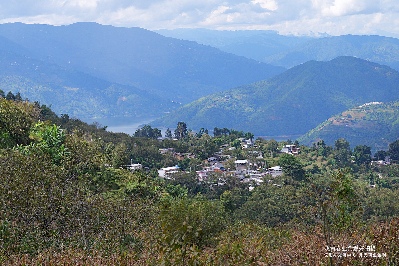 云南临沧凤庆县大寺乡澜沧江自然风光姚青春2023老家拍摄照片