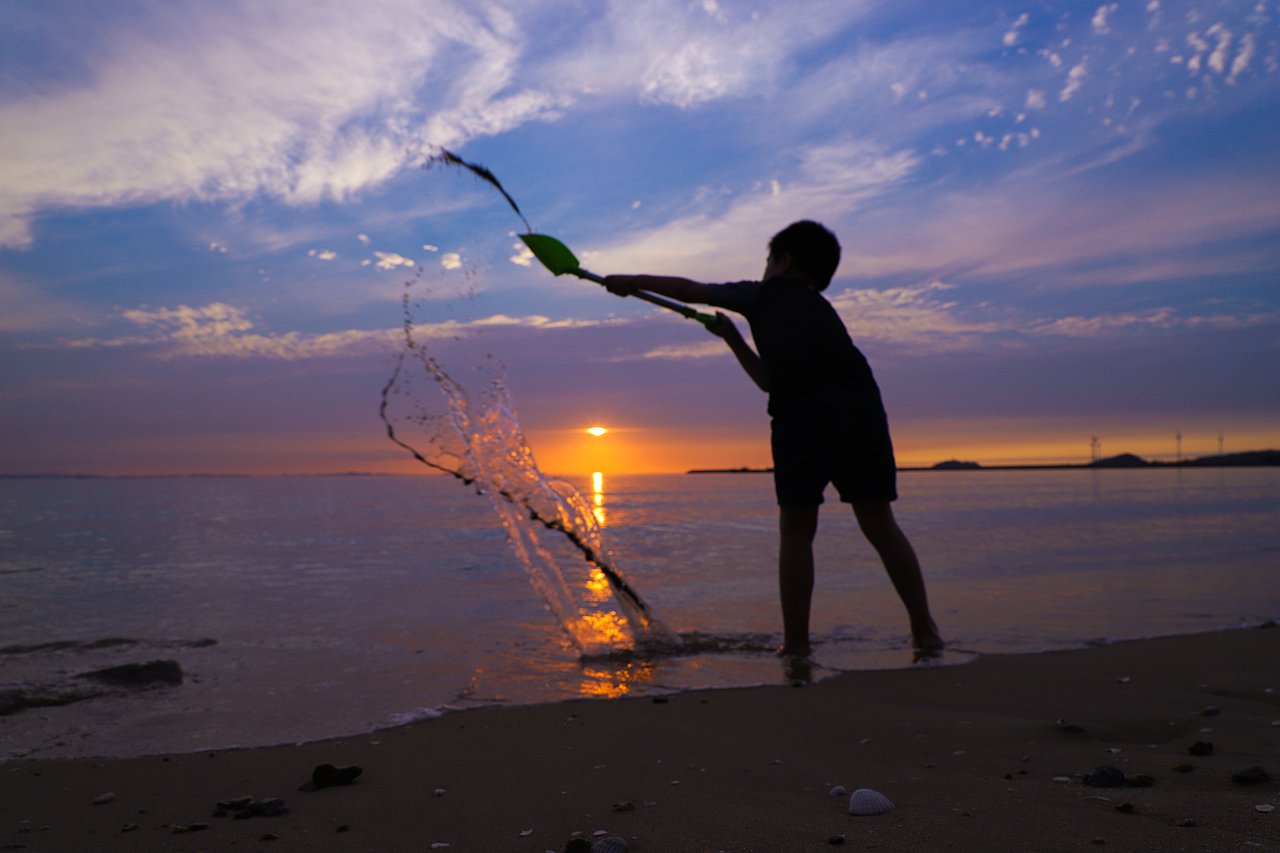 泉州醉东极——小岞惠女林场后海金沙滩日出