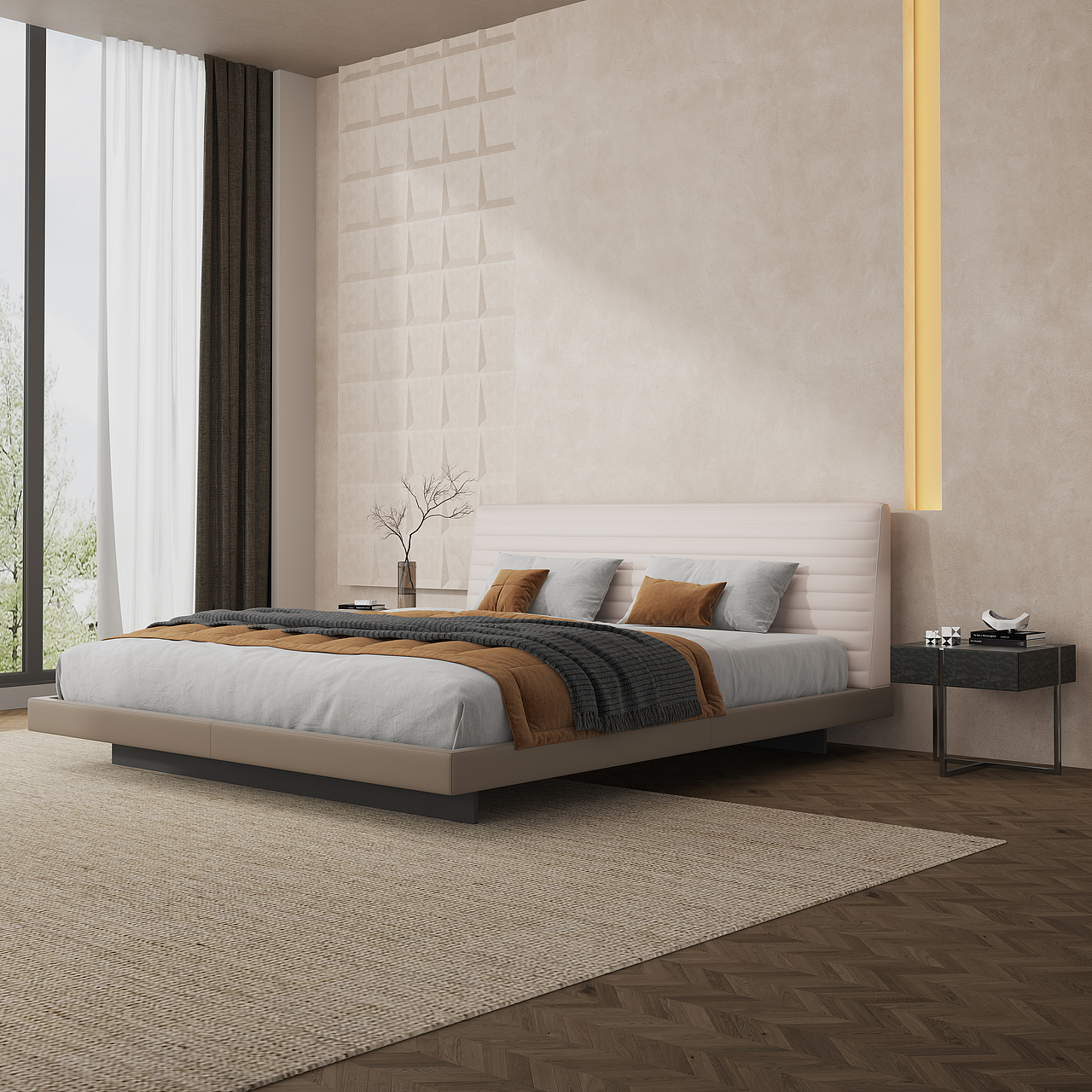 现代轻奢与侘寂风