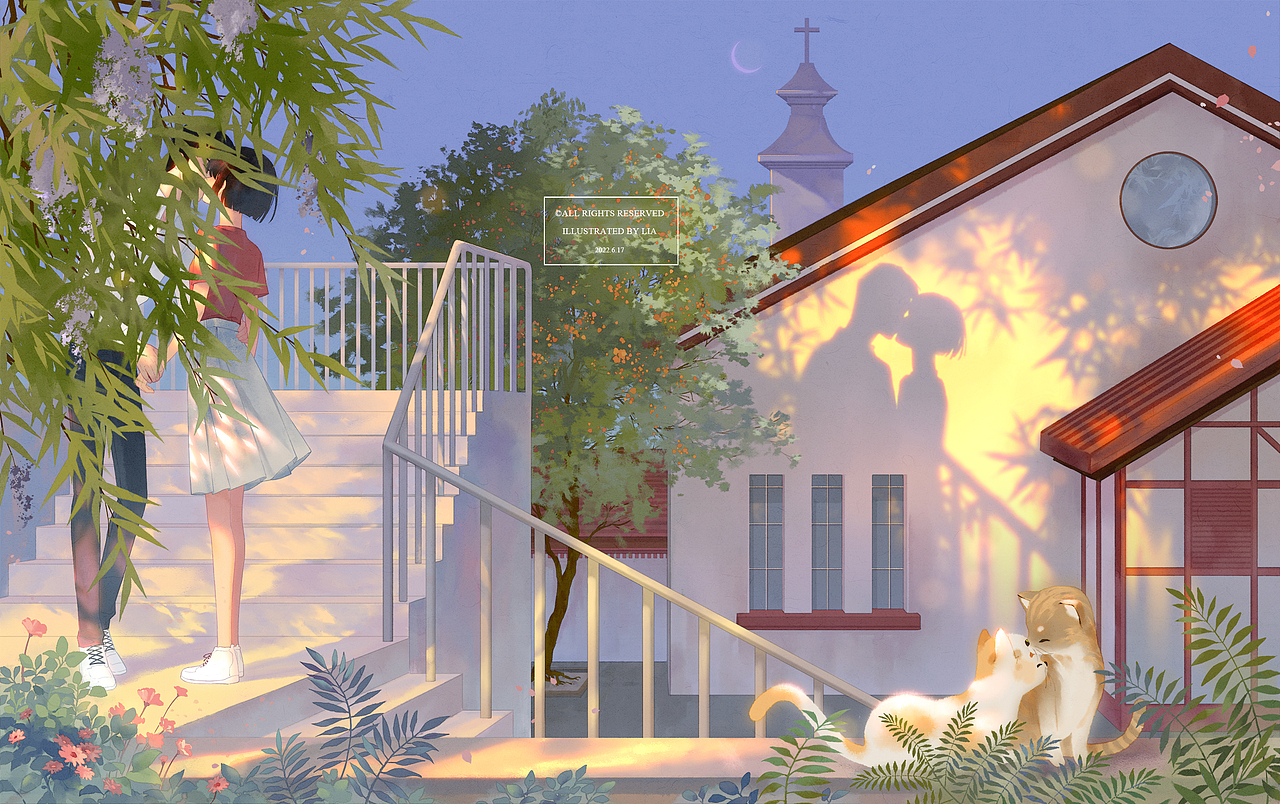 来讲一个爱情故事~（图ZMzI0OTgwMDI4） - 商业插画 - 站酷设计师Lia_竹里原创素材 - 站酷ZCOOL