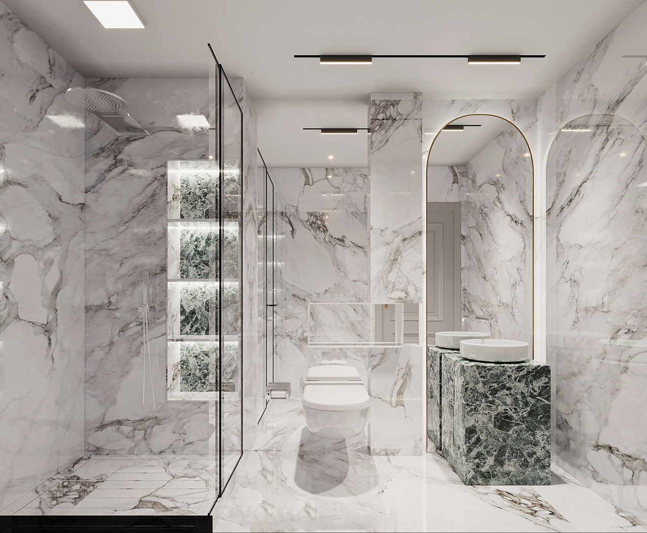 北京•法式轻奢•别墅项目 —奶油侘寂风