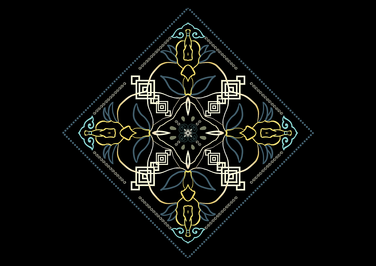 几何里的幻想（图ZMzE4NDQxNzQ0） - 艺术插画 - 站酷设计师sea007原创素材 - 站酷ZCOOL