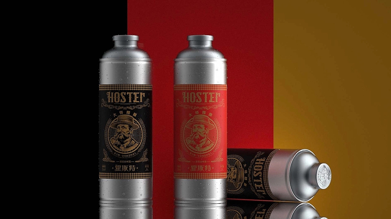 霍斯特 × 巨灵设计 精酿啤酒品牌LOGO包装设计