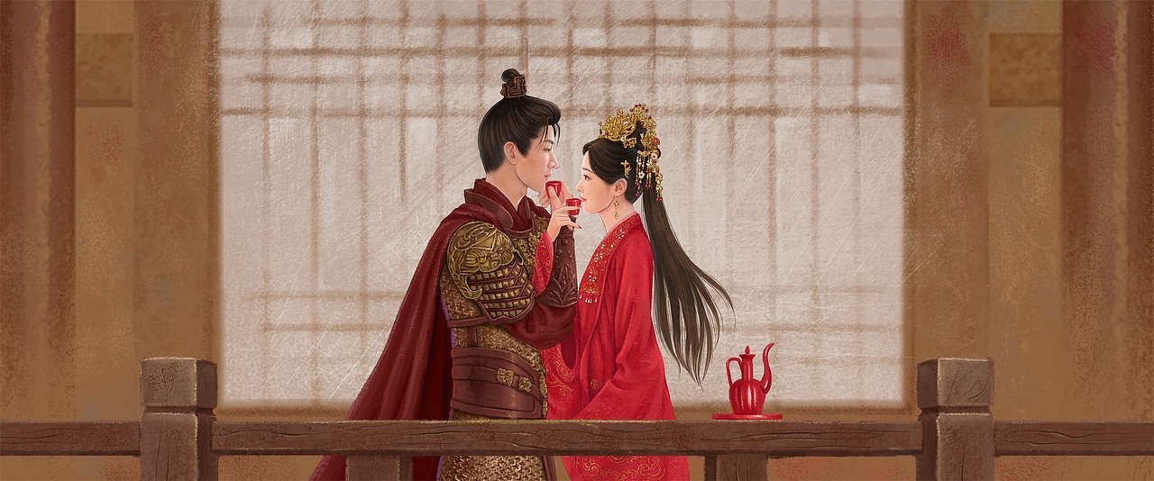《长风渡》片头插图（图ZMzQzNDU1MDk2） - 商业插画 - 站酷设计师才仙插画原创素材 - 站酷ZCOOL