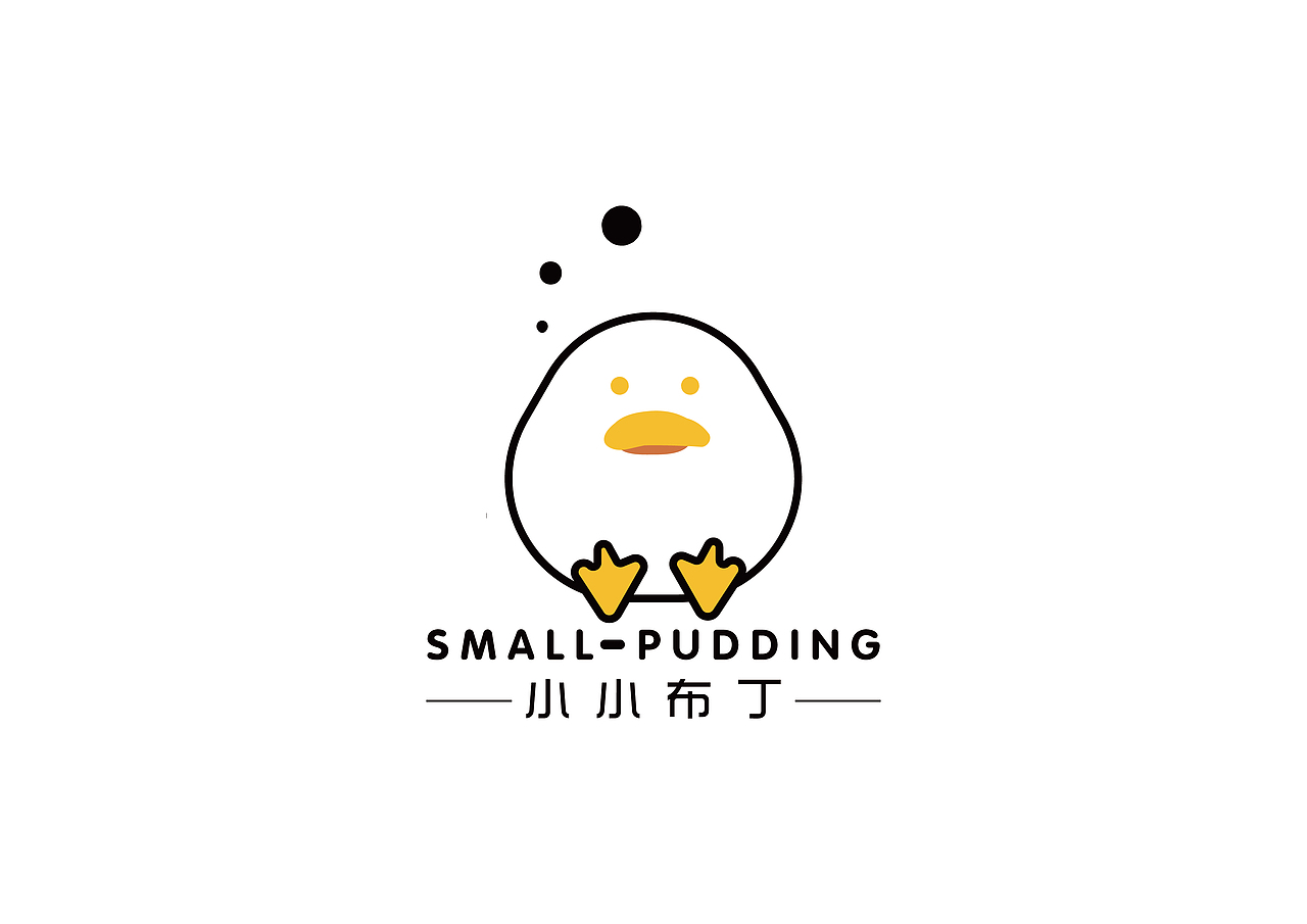 童装卡通简笔logo设计