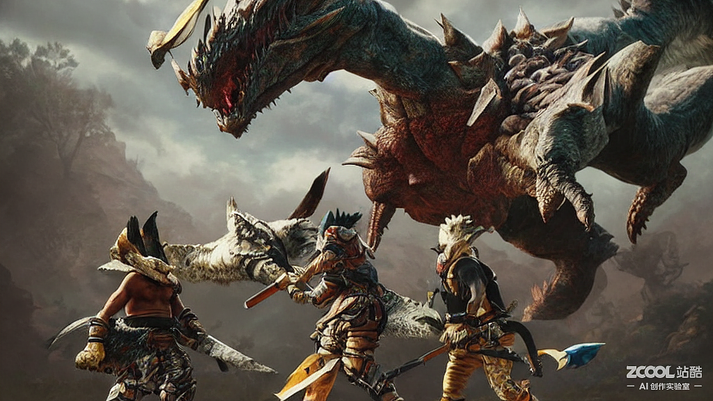 #AI創(chuàng)作實(shí)驗(yàn)室#怪物（圖ZMzE4OTI3NTIw） - AI作品 - 站酷設(shè)計(jì)師閱片半部真君原創(chuàng)素材 - 站酷ZCOOL