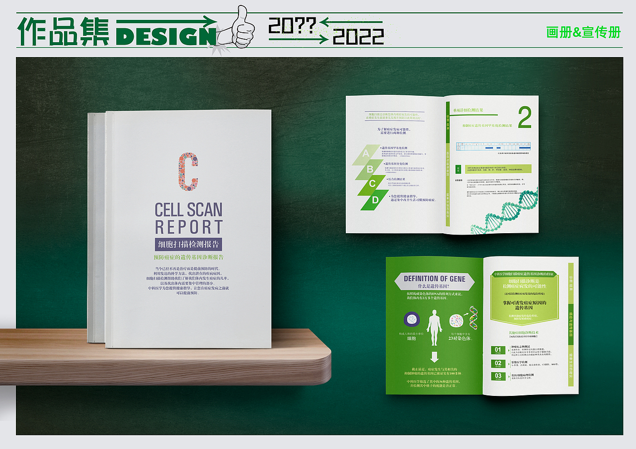 一组印刷设计作品 | 画册 单页