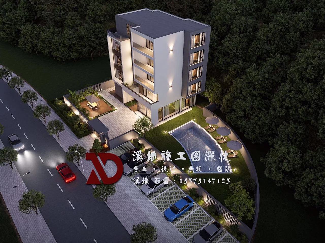 自建房外观（图ZMzUxMTY2Nzk2） - 酒店餐饮设计 - 站酷设计师溪地茹雪原创素材 - 站酷ZCOOL