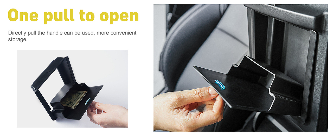 隐藏储物盒（磁吸款)