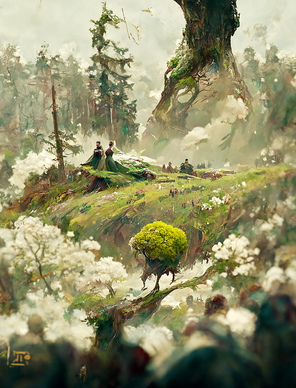 ai绘画-百年孤独