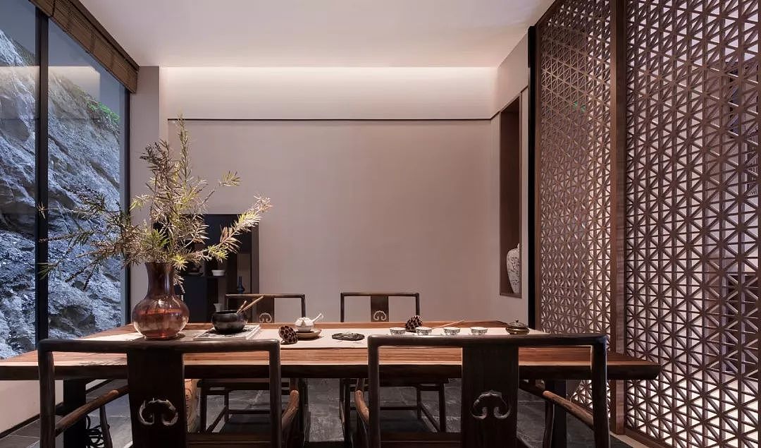 朗生墙板商业空间案例 | 隐于山涧的阳朔山居