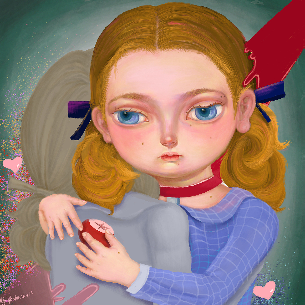 Twins（双生）系列（图ZMzEwNTYzNDY4） - 商业插画 - 站酷设计师野核桃原创素材 - 站酷ZCOOL