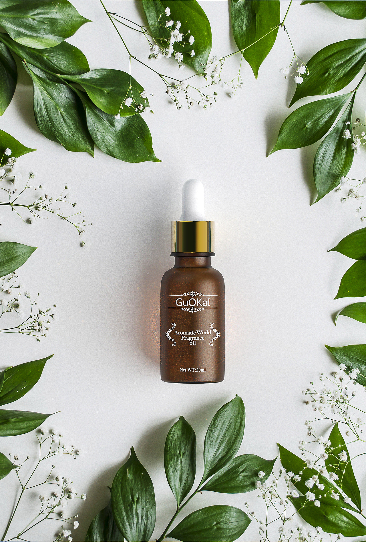 菓凯精油海报合成