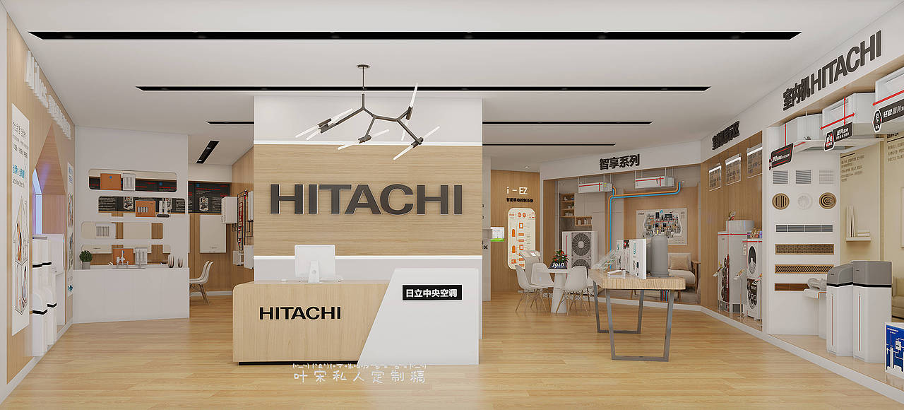 空调店铺设计案例丨有希望之处定有磨练