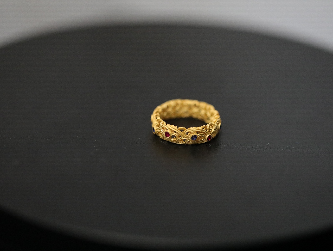 国风纹样——卷草纹/唐草纹素戒