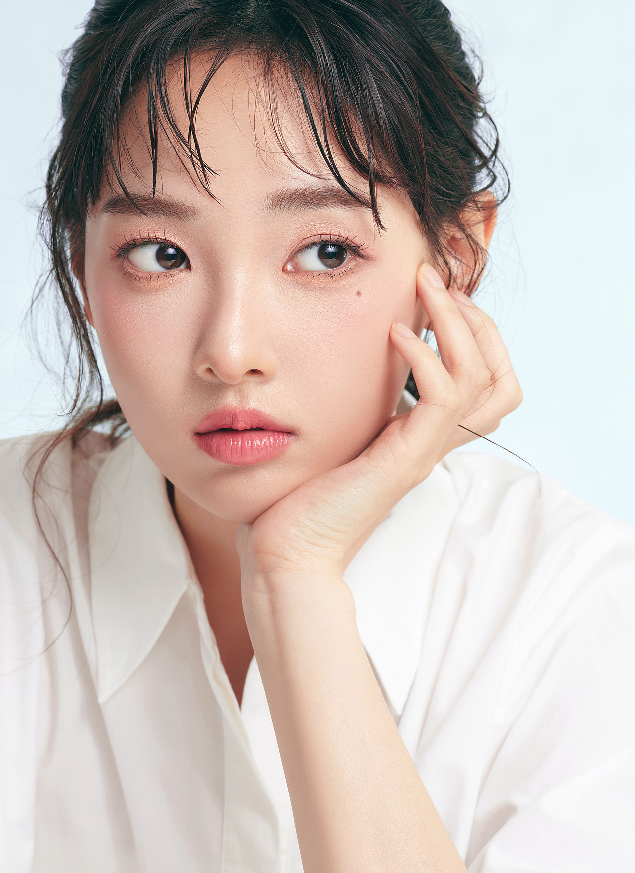 日韩系模特妆面拍摄作品（图ZMzQ5NjE2Mzcy） - 时尚/艺术摄影 - 站酷设计师广州set韩国模特原创素材 - 站酷ZCOOL