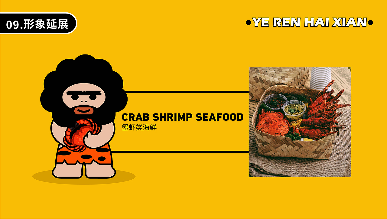 野人海鲜IP设计（图ZMzQ5MTA1ODg4） - IP形象 - 站酷设计师鑫动不如行动原创素材 - 站酷ZCOOL