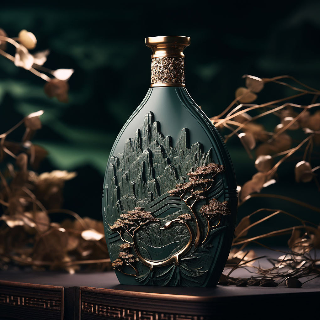 古典风白酒创意包装设计