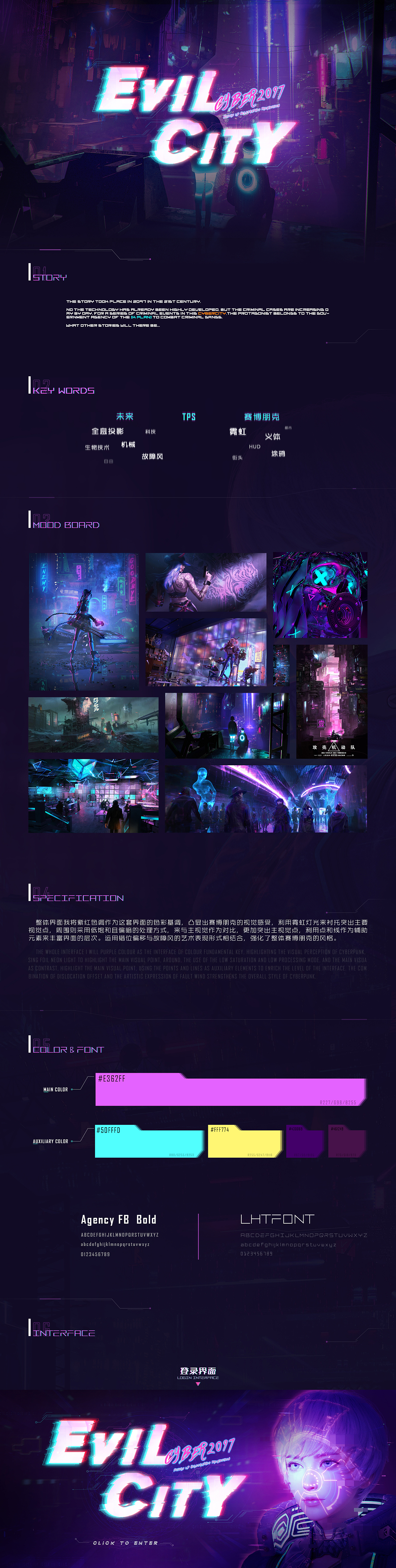 【GUI】—《Evil City》（图ZMzE2MzUzODM2） - 游戏UI - 站酷设计师Megumi_UI原创素材 - 站酷ZCOOL