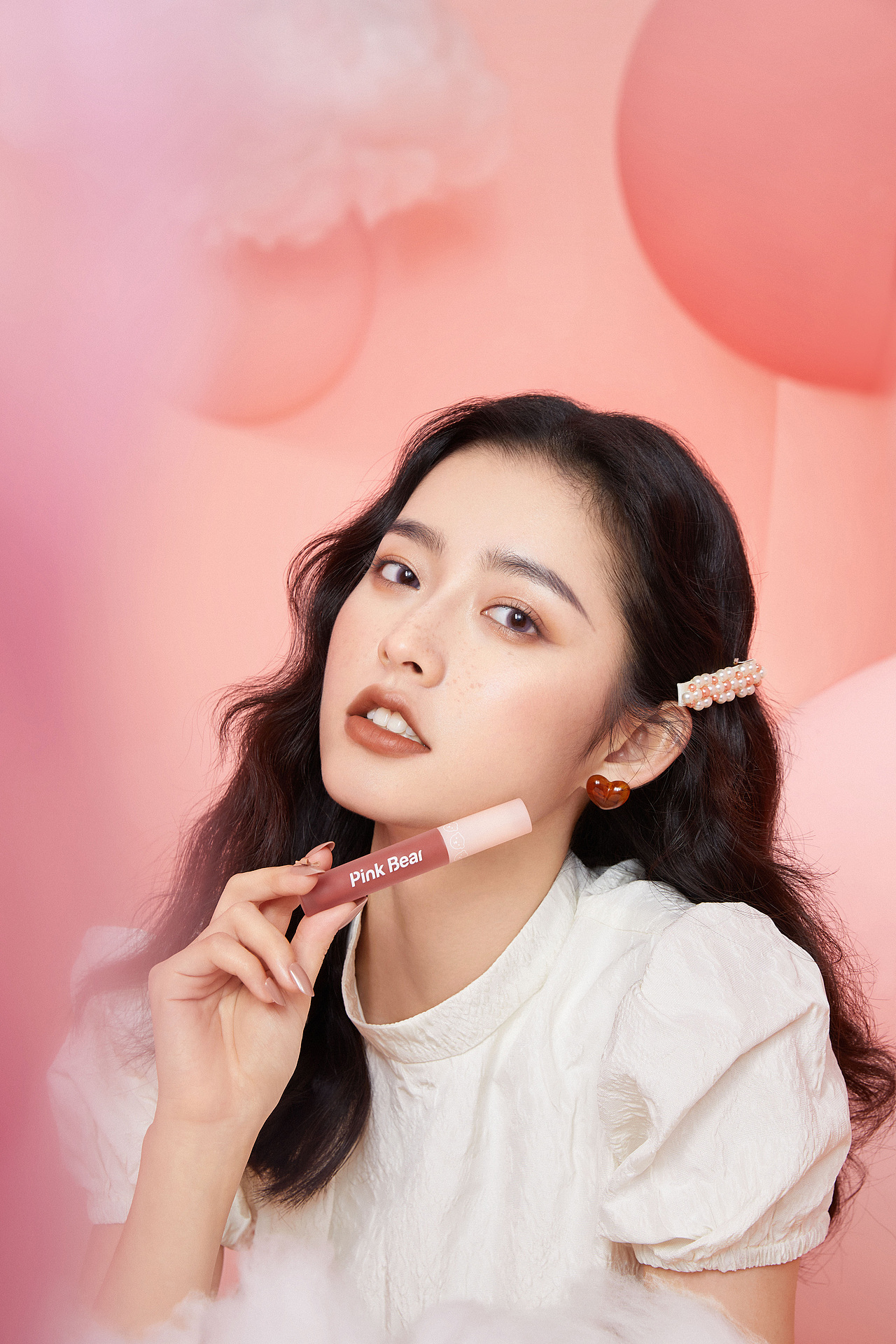 Pink Bear皮可熊 粉雾唇釉（图ZMjk5ODc1MzI4） - 修图/后期 - 站酷设计师修图师荨十七原创素材 - 站酷ZCOOL
