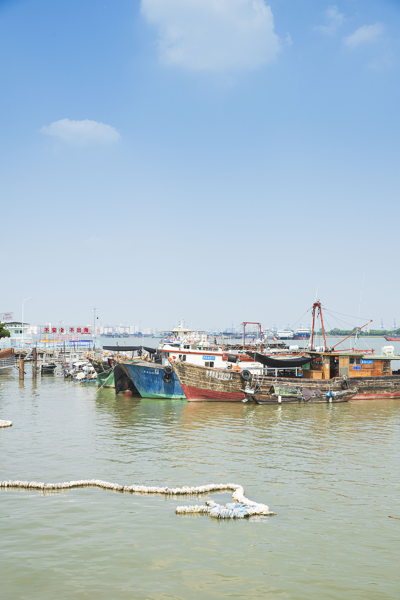 莲花山码头广州风景