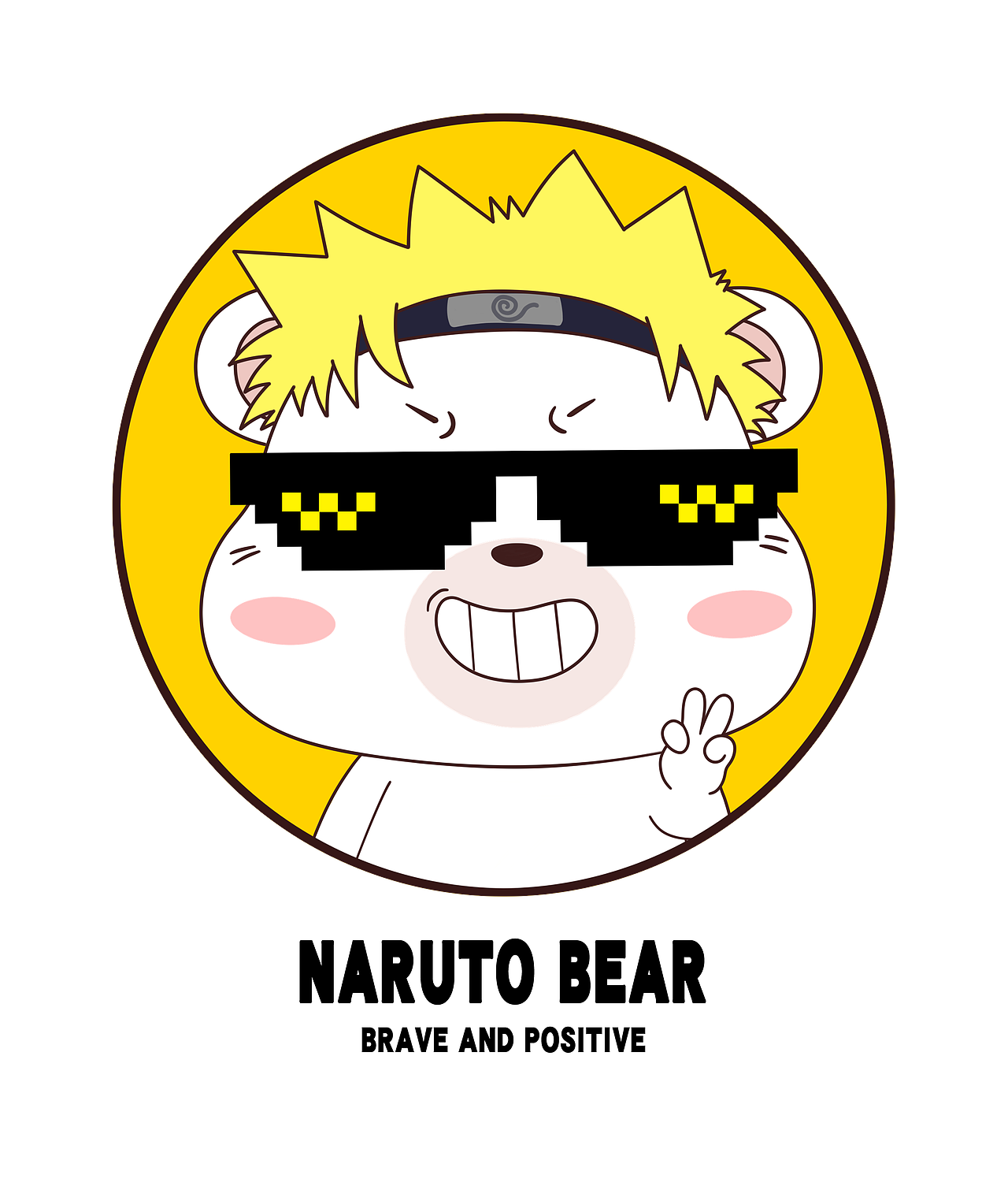 火影熊童装服装印花设计