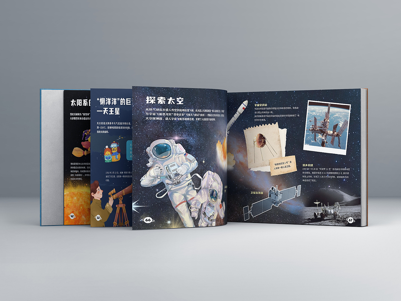少儿科普书籍《你好！宇宙》（图ZMzExODc5NzEy） - 书籍/画册 - 站酷设计师Freesia77原创素材 - 站酷ZCOOL