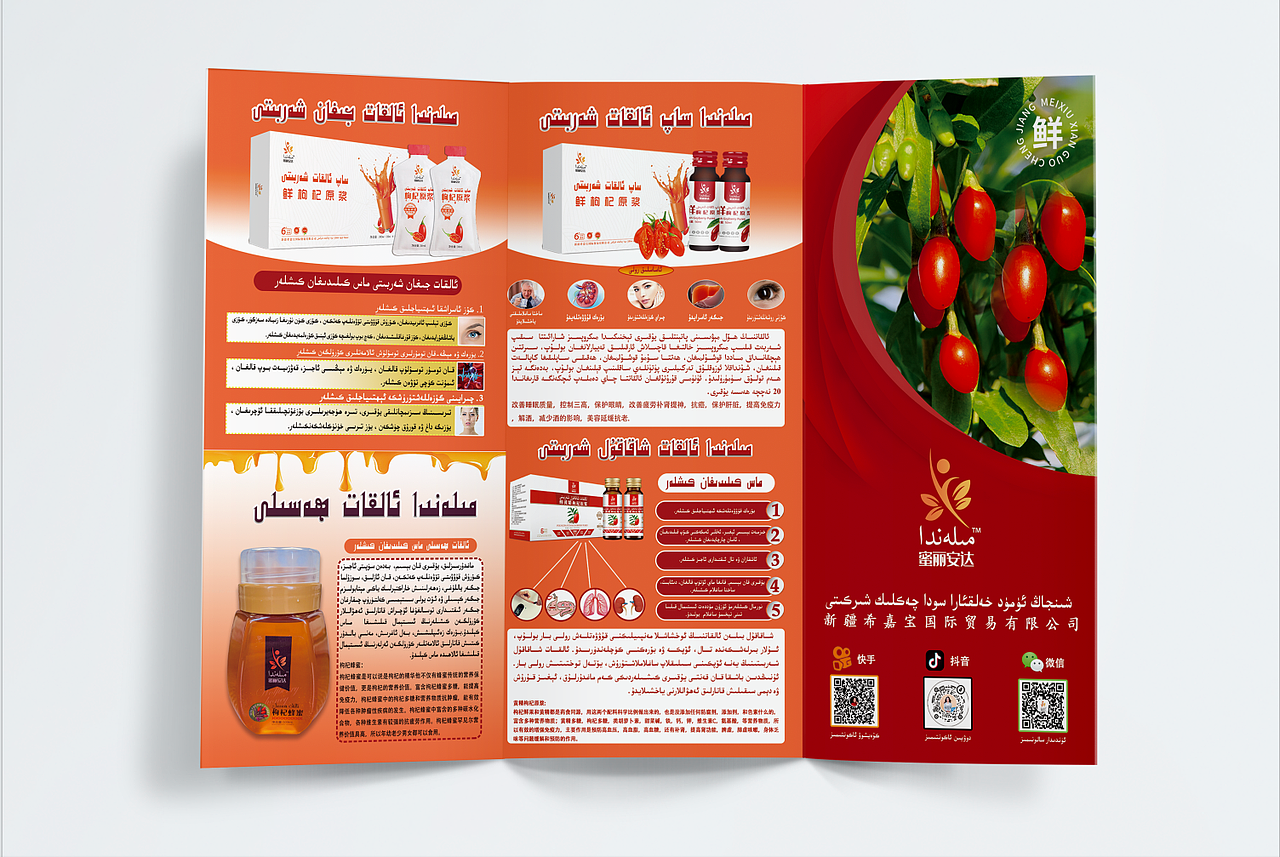 三折页设计  三折页样机   三折页模板