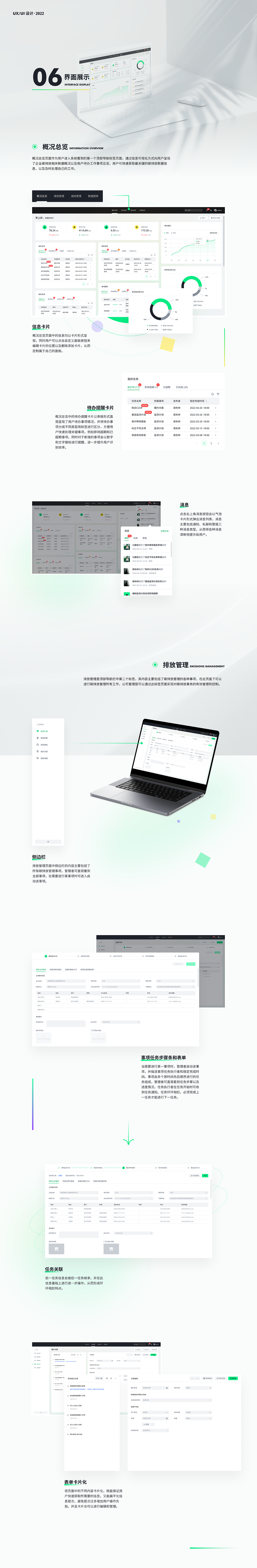 碳排放管理系统 | B端产品设计