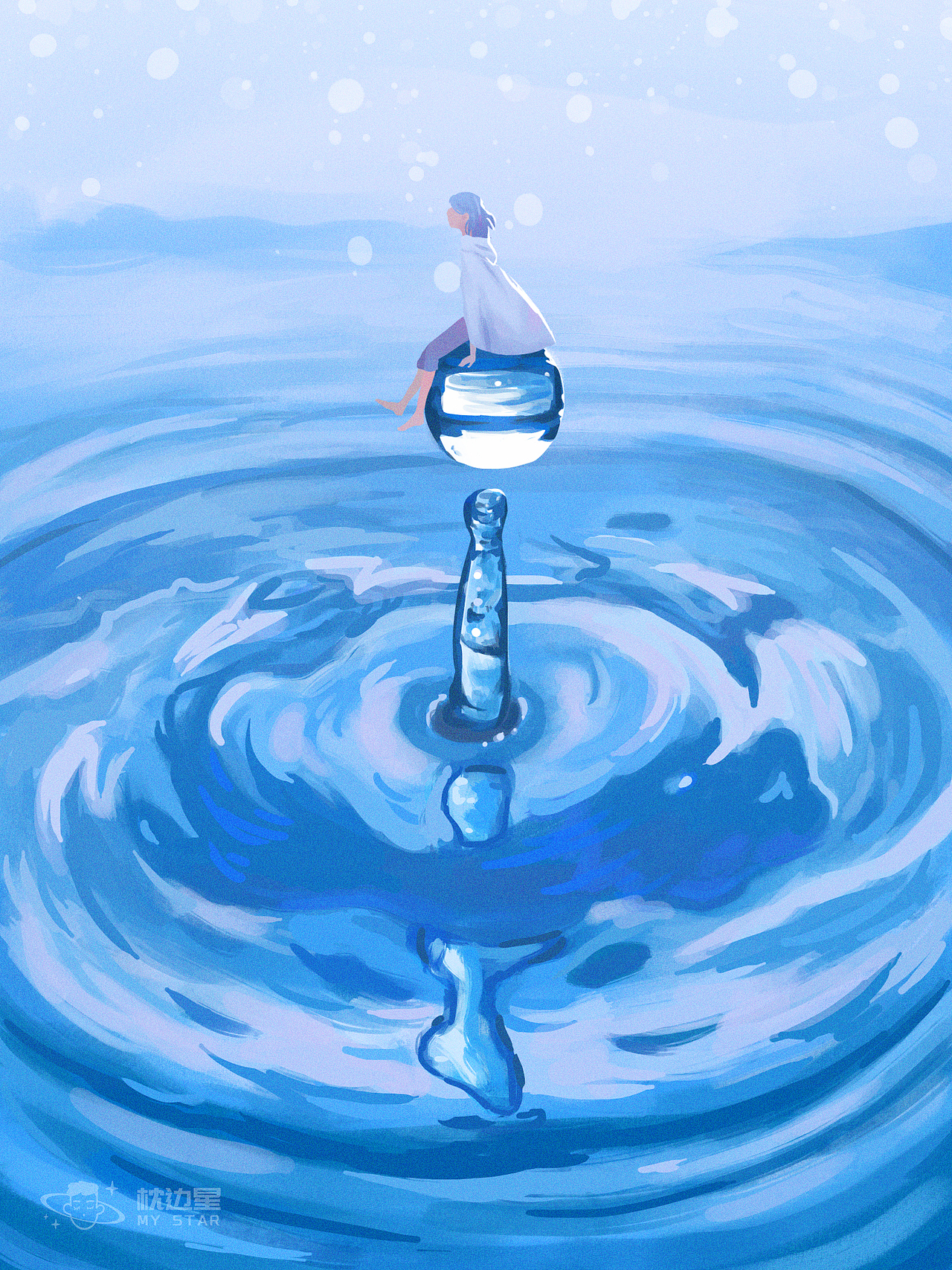 2022总结《孤独与星空》（图ZMzI1ODIyMTQw） - 创作习作 - 站酷设计师枕边星原创素材 - 站酷ZCOOL