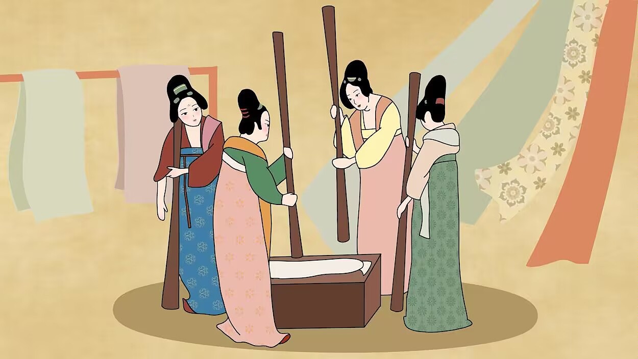 唐代仕女画在二维动画中的应用-毕业设计（图ZMzQ1NzczOTIw） - 动画片 - 站酷设计师丽子_原创素材 - 站酷ZCOOL