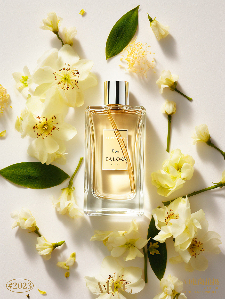 AI产品摄影|祖玛珑香水自然氛围感场景