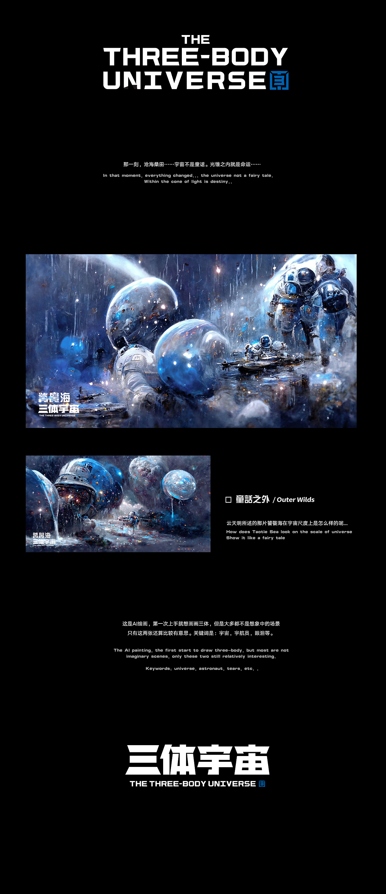 AI繪畫 | 三体-饕餮海（图ZMzAwMTM2MjI4） - 游戏原画 - 站酷设计师万逸阳原创素材 - 站酷ZCOOL