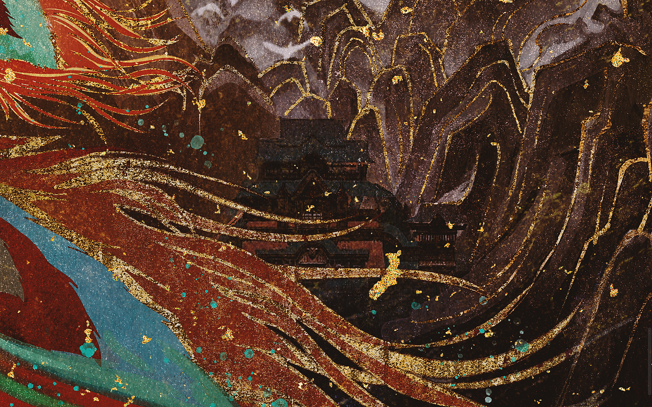 《四海重明》影视剧手绘海报