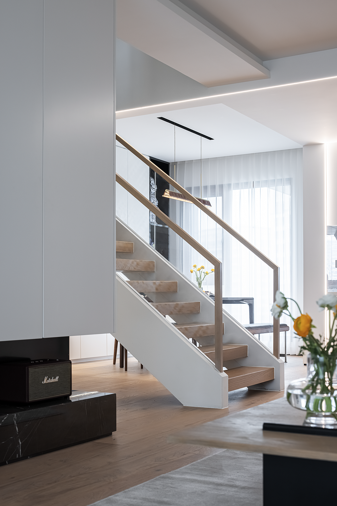 161㎡极简家,向心而居享受家的温馨!