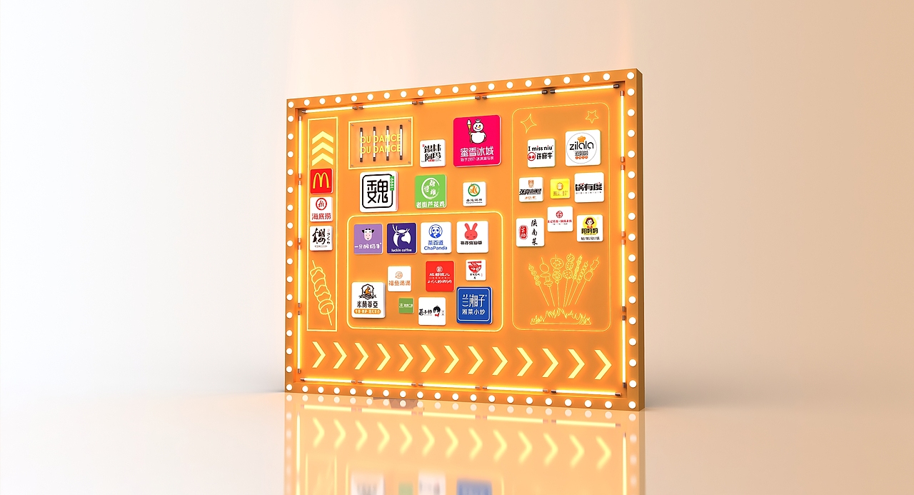 美食选择墙（图ZMzY2OTQ3MzIw） - 场景 - 站酷设计师Z629338171原创素材 - 站酷ZCOOL