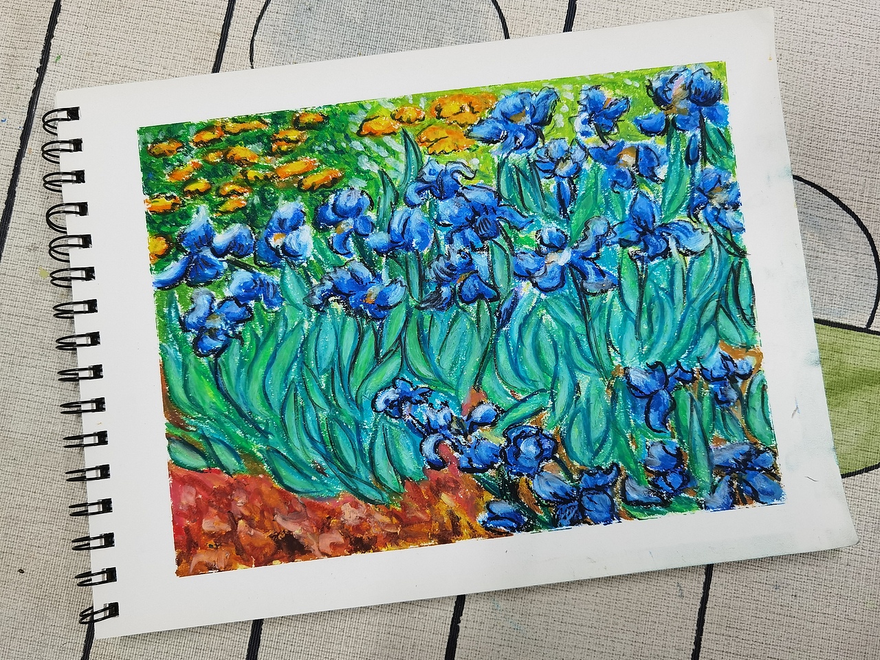 油画棒-世界名画临摹