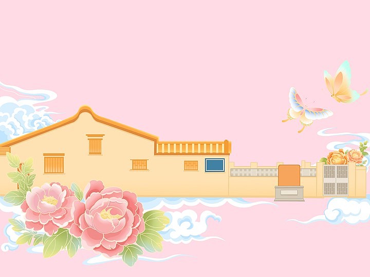 2023厦门古建筑国潮国风原创插画文创日历书签贴纸设计