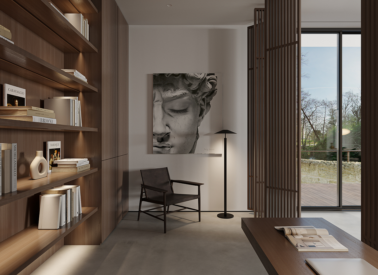 现代别墅（图ZMzYwNDg5NTQ4） - 家装设计 - 站酷设计师预见视觉原创素材 - 站酷ZCOOL