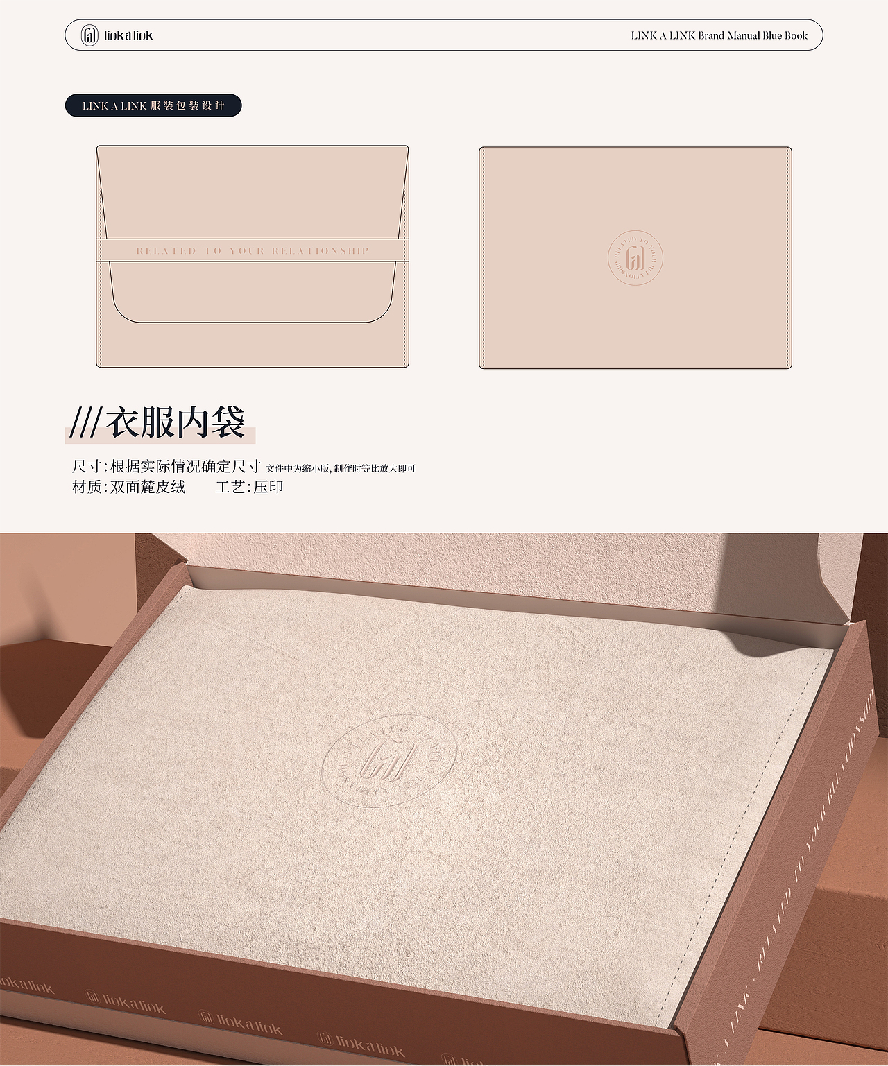 LINKLINK服装品牌全案策划 女性品牌VI设计 服装VI