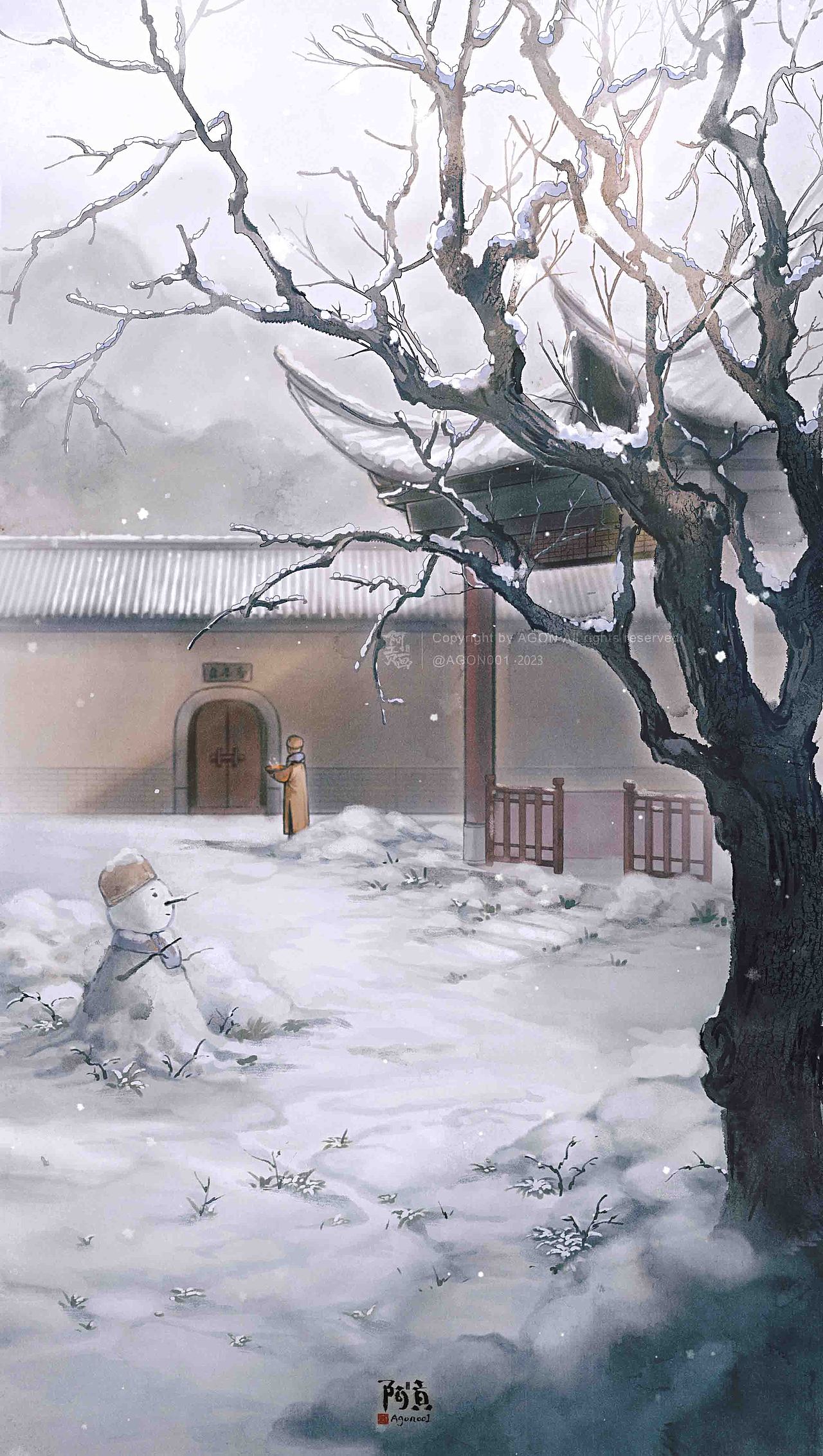 古风风景~组图（3）（图ZMzYwMjc0MDky） - 商业插画 - 站酷设计师无敌阿贡原创素材 - 站酷ZCOOL