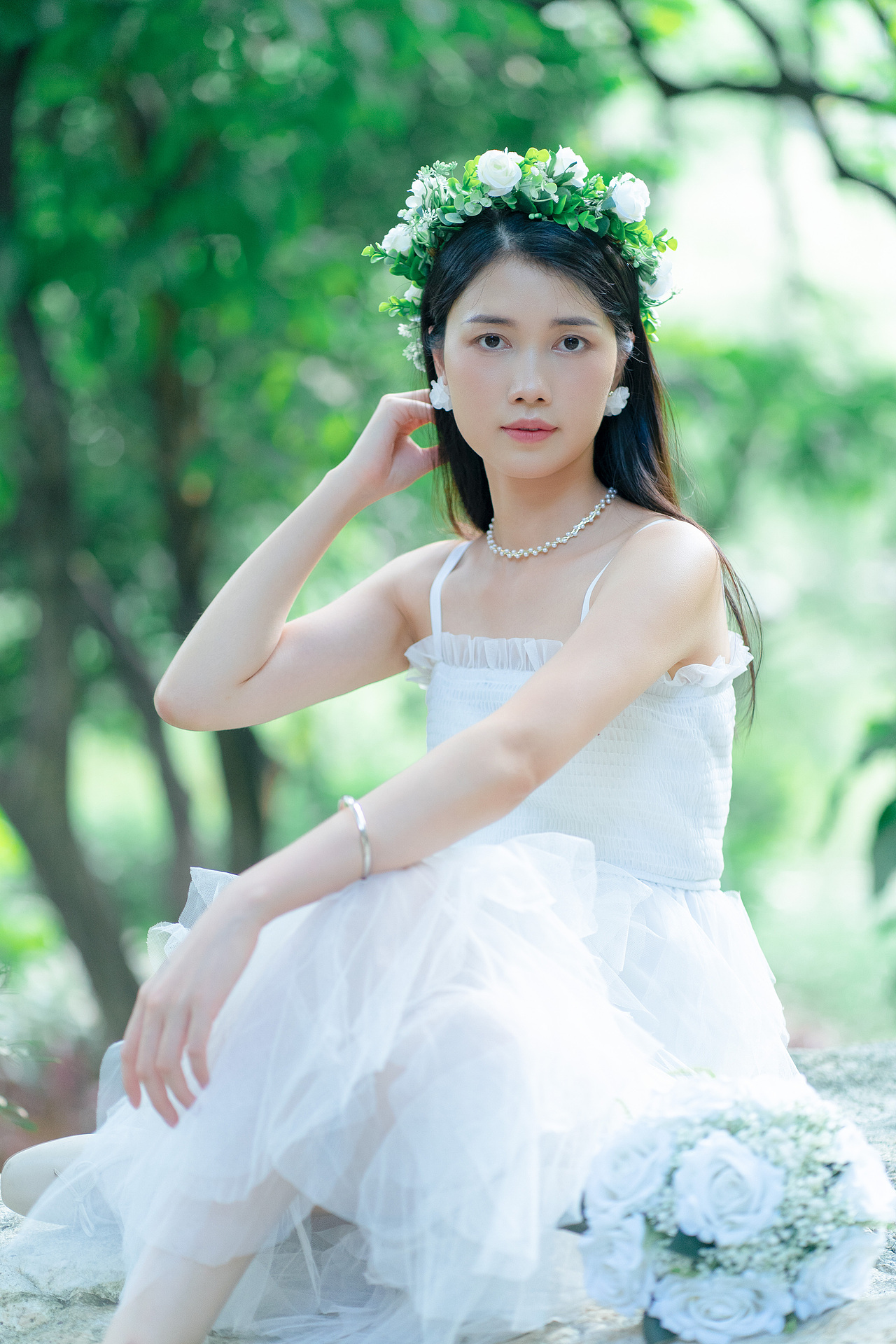 夏日清凉感少女写真