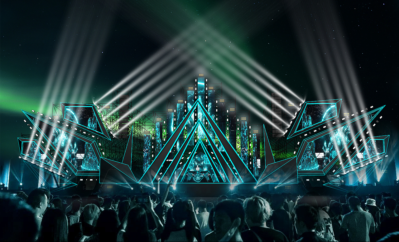 电音节舞美设计