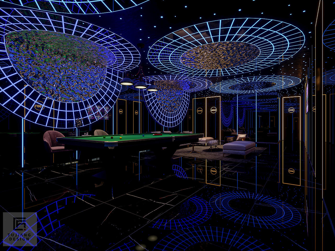 做好酒吧装修设计，让你的酒吧更有品味🍺（图ZMzQ2MDgyMjI0） - 商业空间设计 - 站酷设计师孟君爱设计原创素材 - 站酷ZCOOL