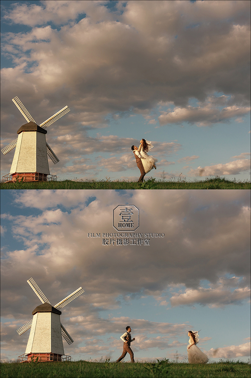 在北京温榆河拍的婚纱照,出片了!