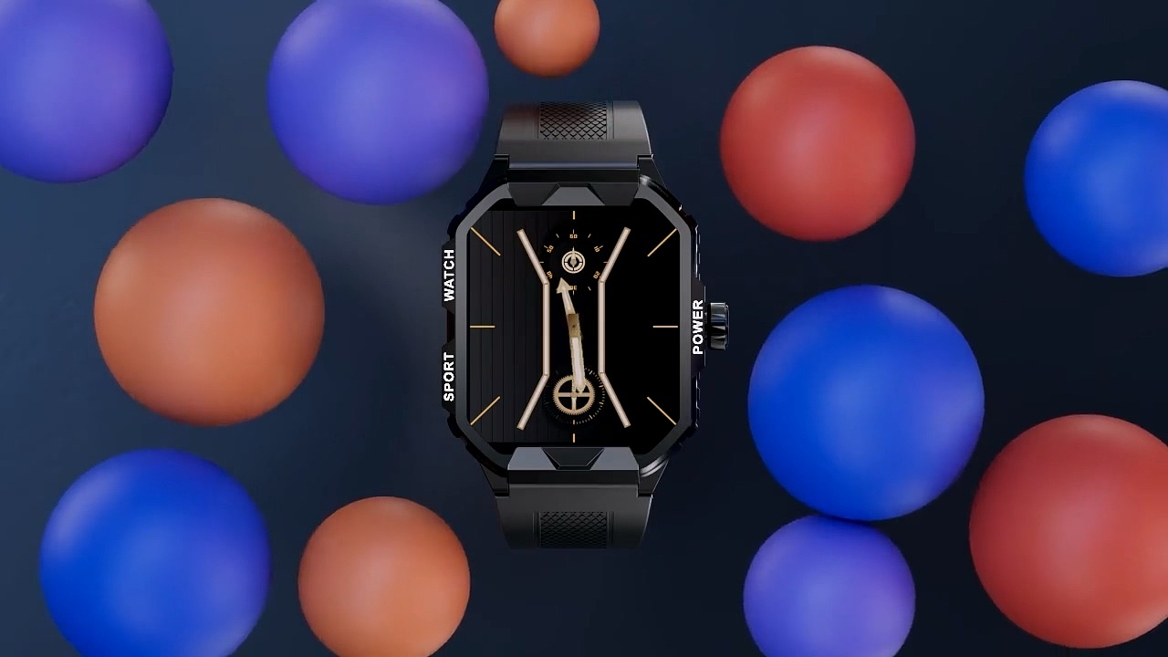 c4d 智能手表广告