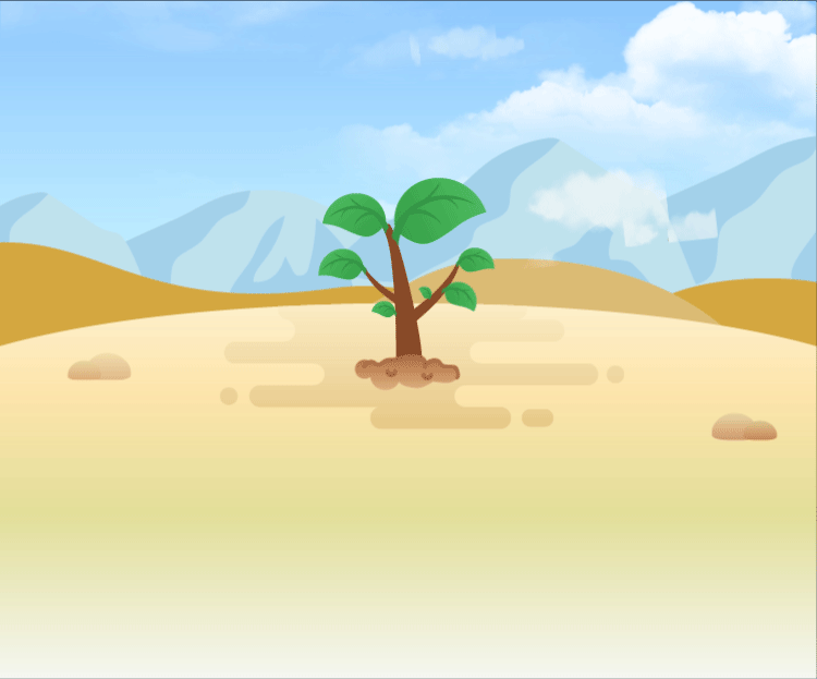 碳排放养成系小动效