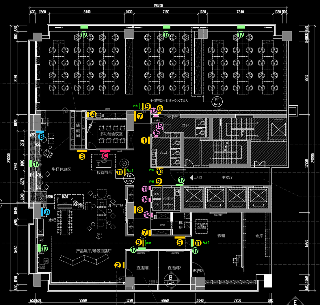DENiM FUTURE  功能办公SI系统空间设计